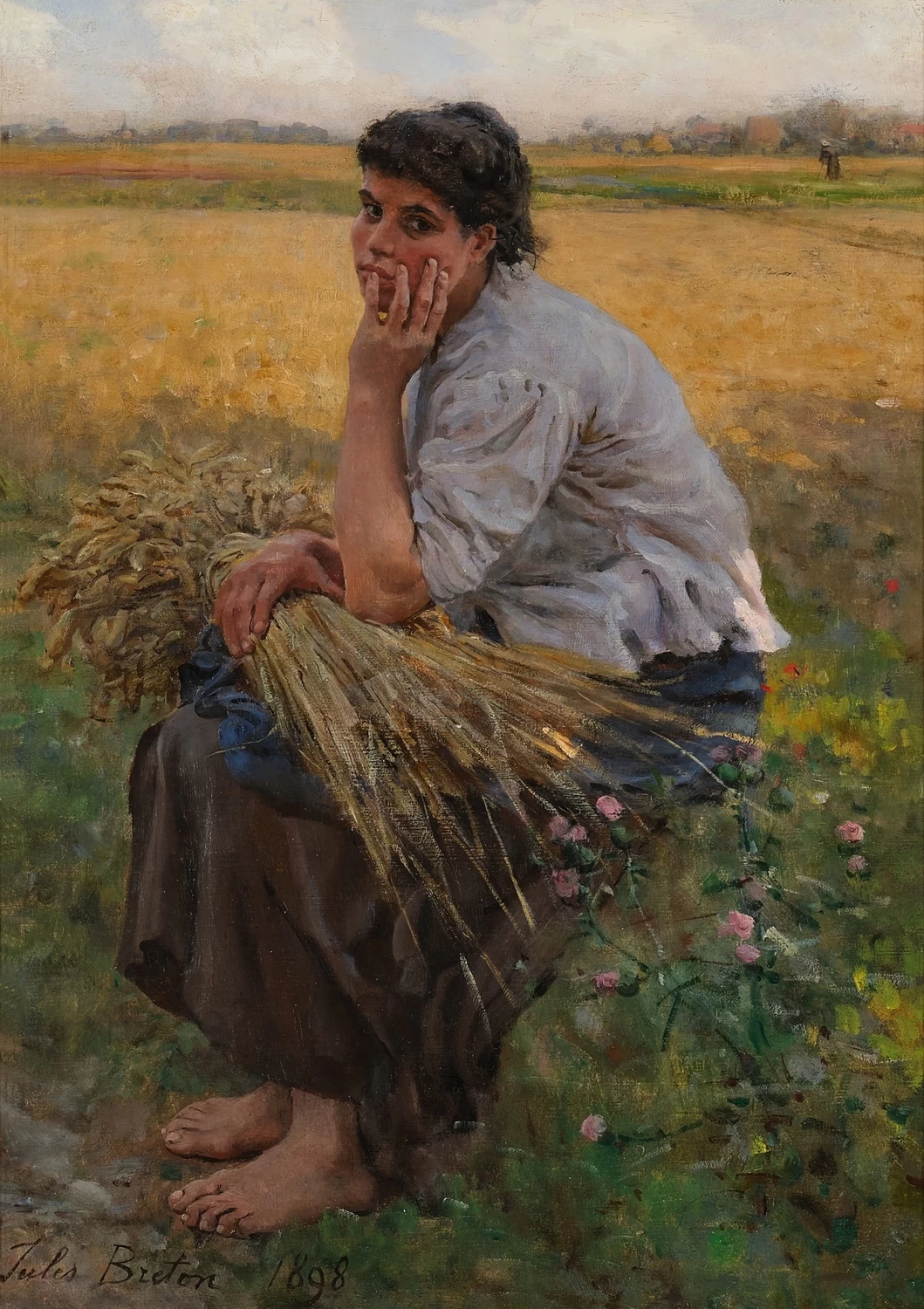 Giovane spigolatrice, 1898